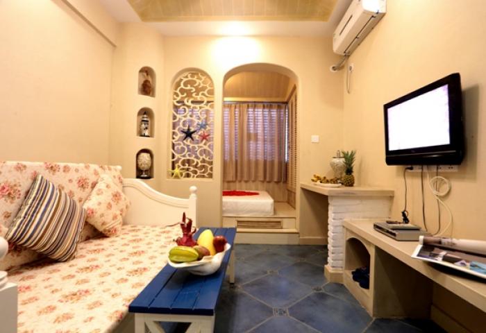 昌达海景花园--地中海榻榻米大床