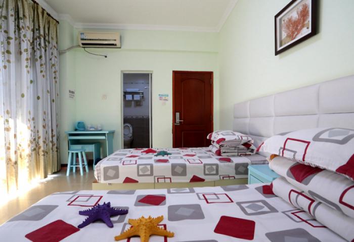 昌达海景花园--正海景双床房