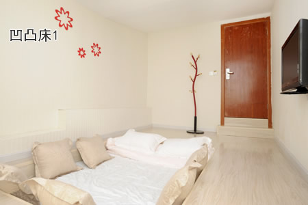 杭州酒店式公寓 凹凸床