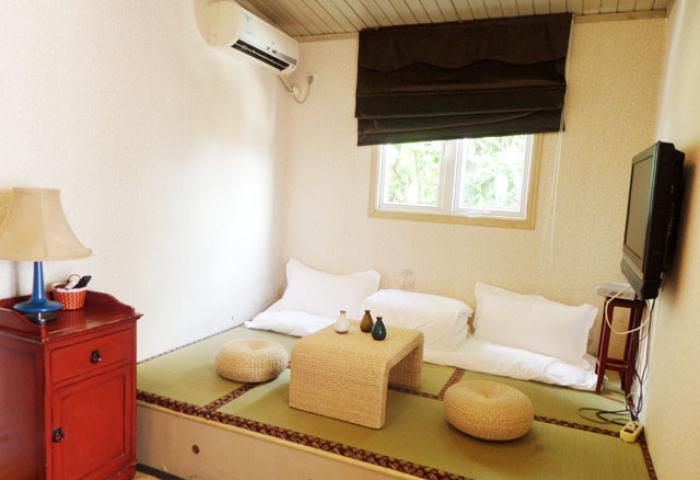 日式露台大床房