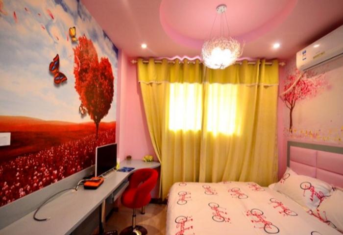 爱之巢情侣电脑大床房