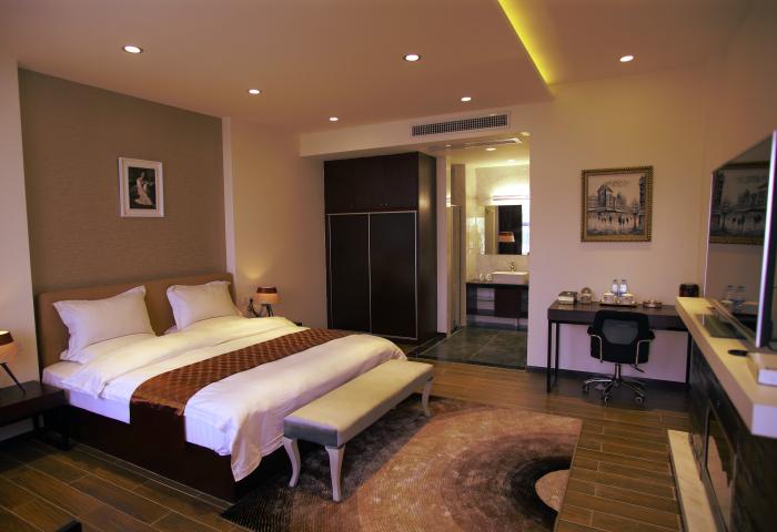 花园海景大床房