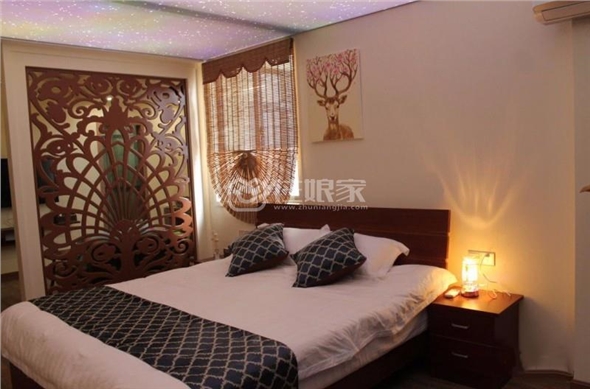 3D酷炫吊顶 马銮湾海景大床房